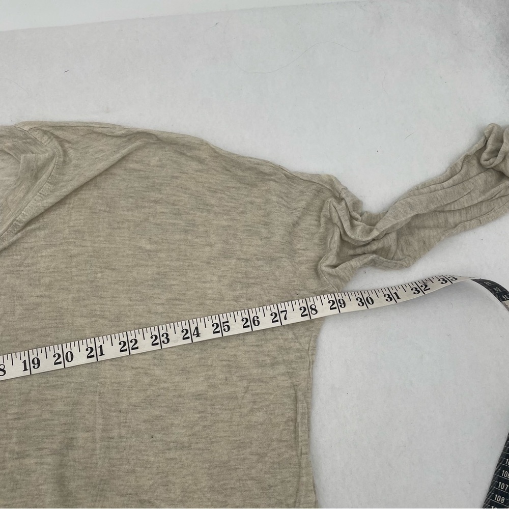 CABI Women’s Style# 655 Oversized type shirt size: Small Oatmeal Color - Picture 7 of 8